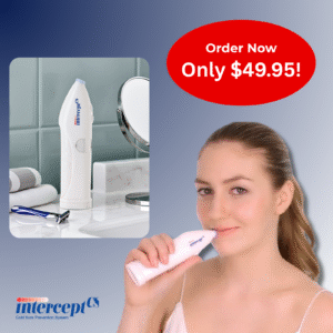 health canada approved interceptcs™ — stop cold sores before they start